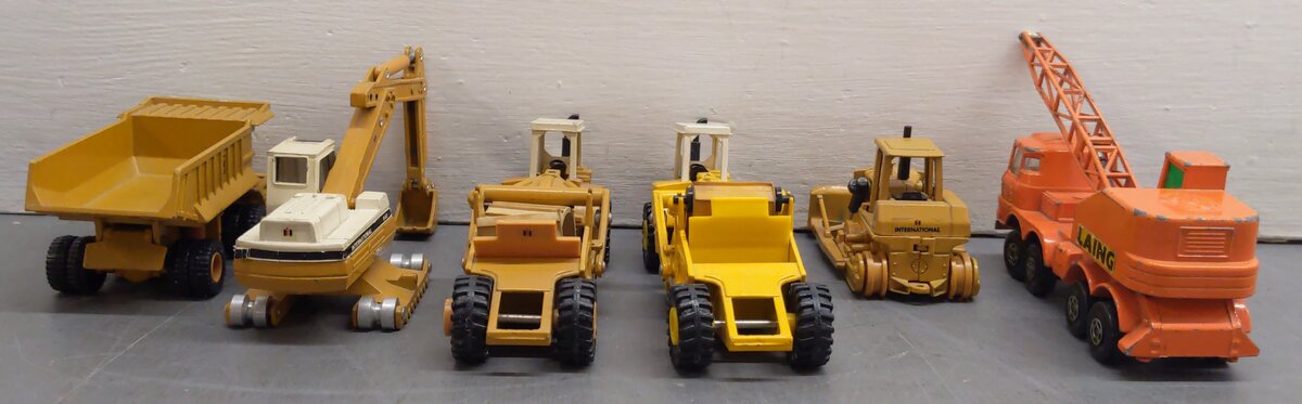 ETRL/Matchbox Vintage Diecast Construction Vehicles [6] VG