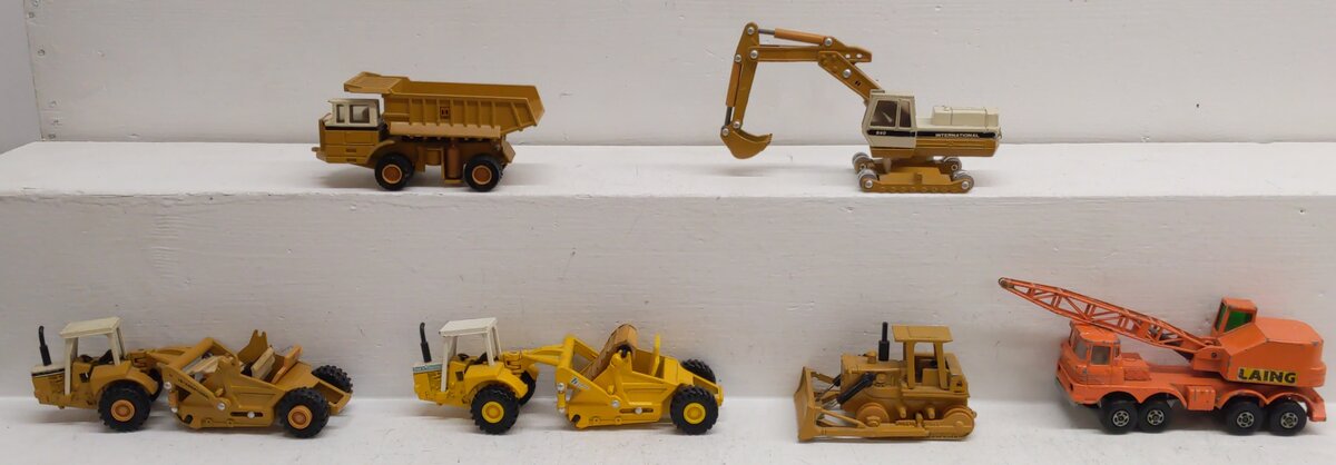 ETRL/Matchbox Vintage Diecast Construction Vehicles [6] VG