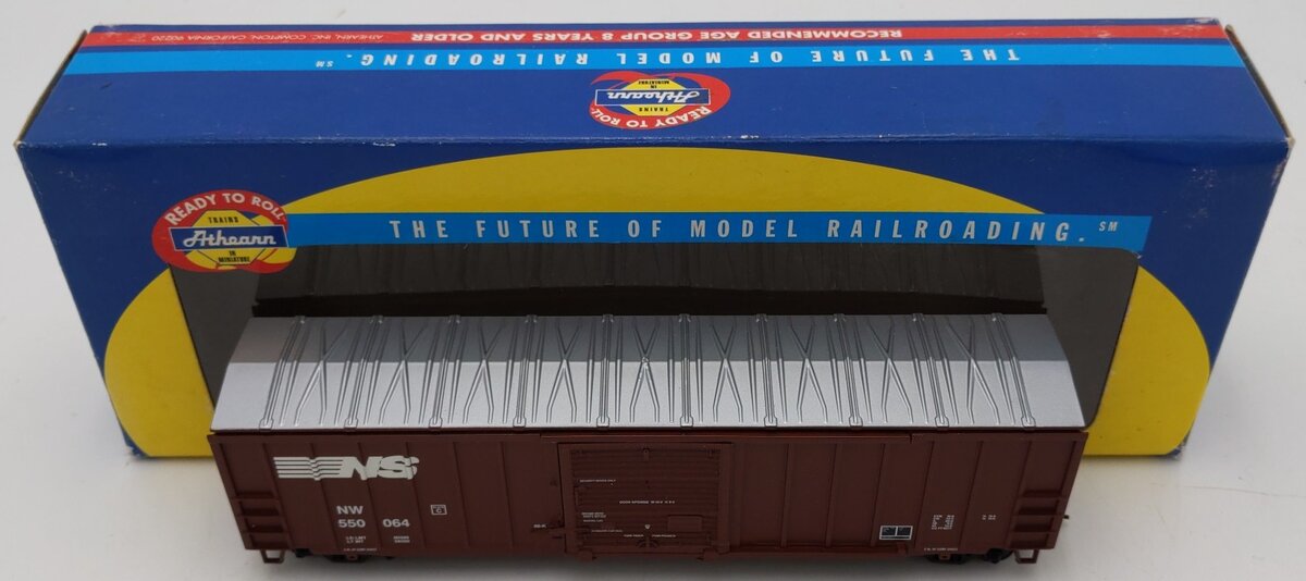 Athearn 7052 HO Norfolk Southern 50' Railbox Car #550064 LN/Box