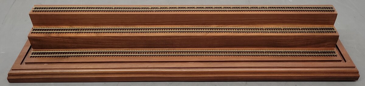 Hobby Specialties by PJ N Scale 3 Tier 26 inch Display Case EX