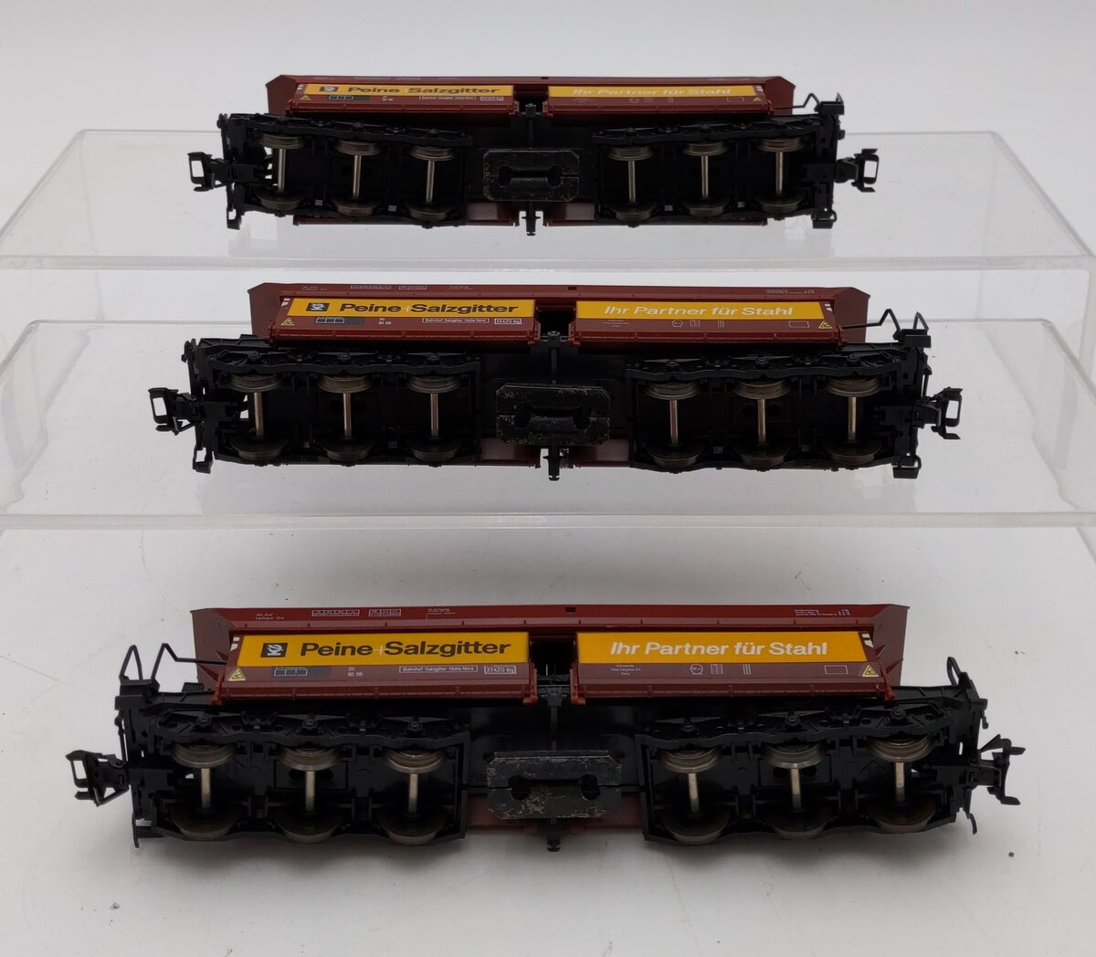 Roco 46250 HO Scale Peine Salzgitter Hopper w/Load  (3) EX