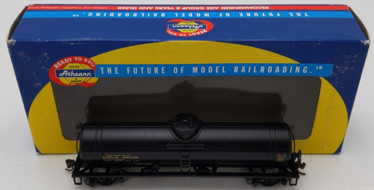 Athearn 7312 HO UTLX Single Dome Tank Car #86116 EX/Box