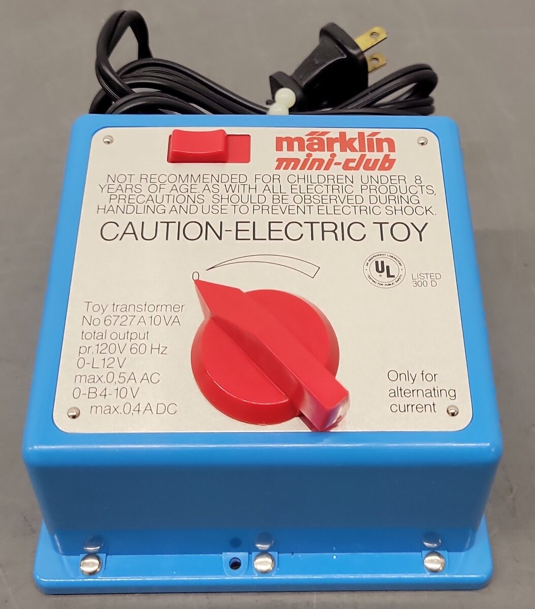 Marklin 6727A Z 120 Volt Transformer EX/Box
