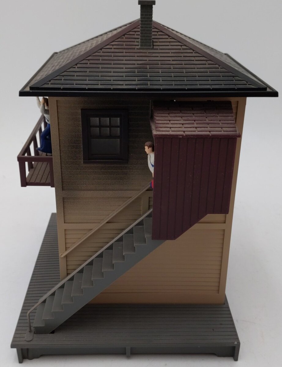 Lionel 6-12768 O Gauge Burning Switch Tower Assembled EX/Box