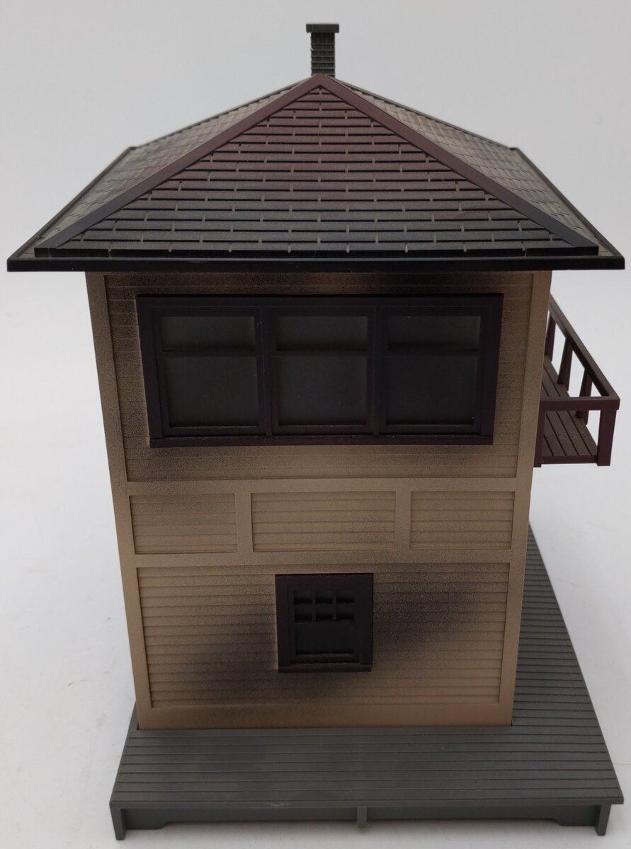 Lionel 6-12768 O Gauge Burning Switch Tower Assembled EX/Box
