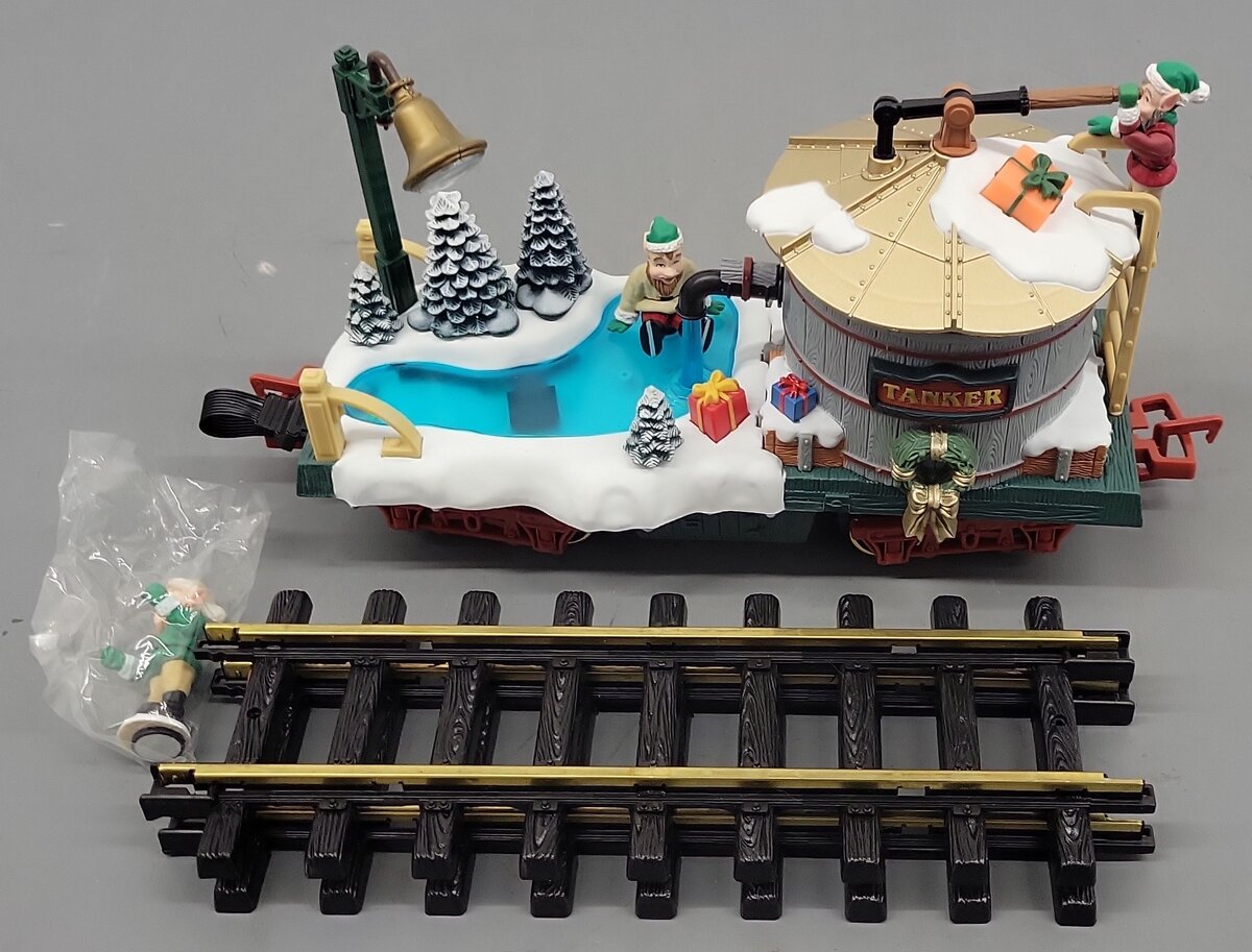 New Bright 384-2 G Scale Water Tanker Skating Car EX/Box