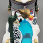 New Bright 384-2 G Scale Water Tanker Skating Car EX/Box