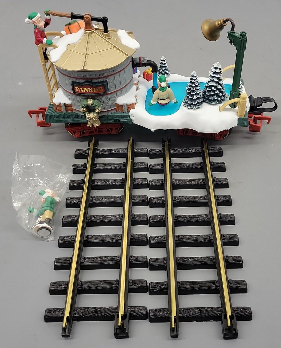 New Bright 384-2 G Scale Water Tanker Skating Car EX/Box
