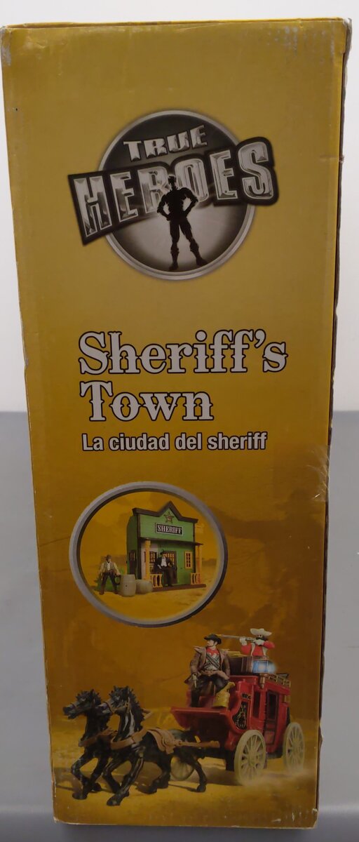 True Heroes 5F5E1DA Sheriff's Town Action Set MT/Box
