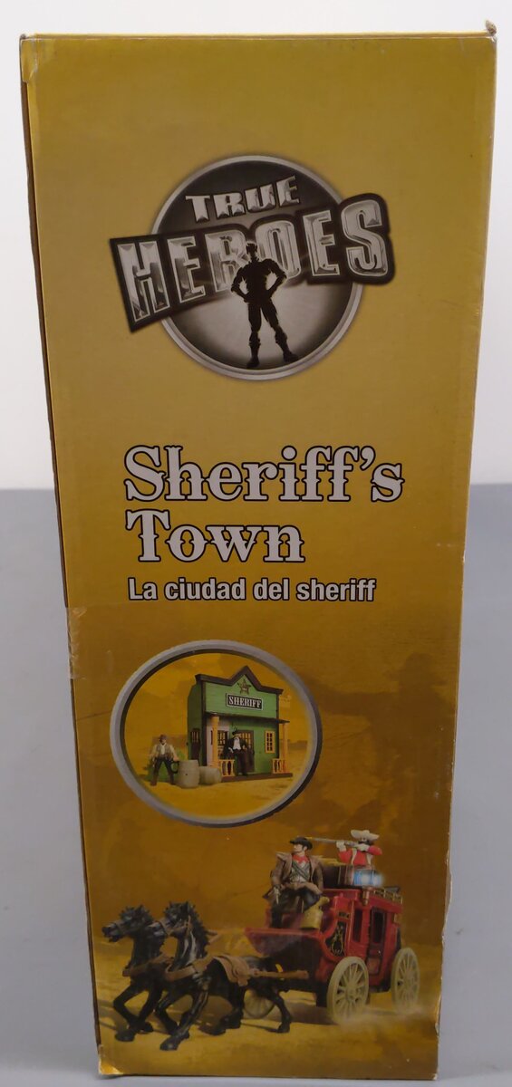 True Heroes 5F5E1DA Sheriff's Town Action Set MT/Box