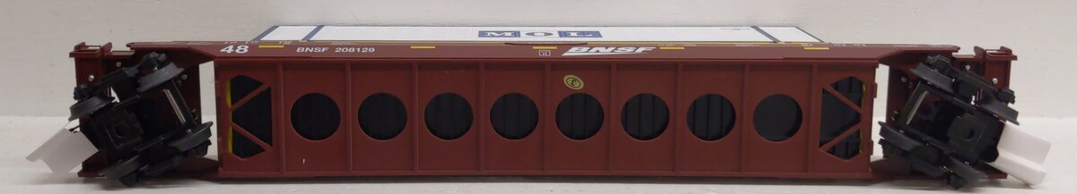 MTH 20-92433E O Gauge BNSF Husky Stack Car #208129 NIB