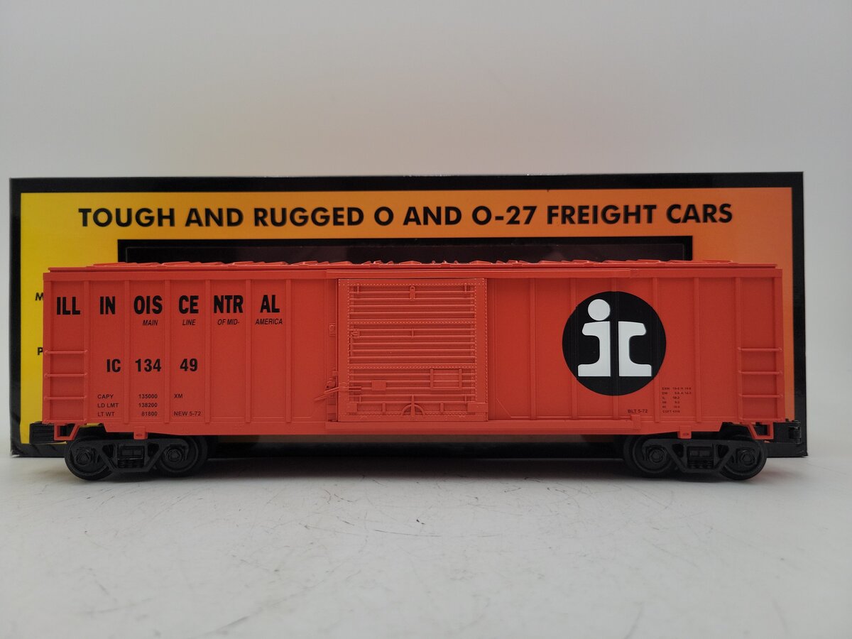 MTH 30-71091 O Illinois Central 50' Modern Boxcar #13449 LN/Box