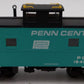 Proto 2000 8555 HO Penn Central Center Cupola Steel Caboose #18419 EX/Box