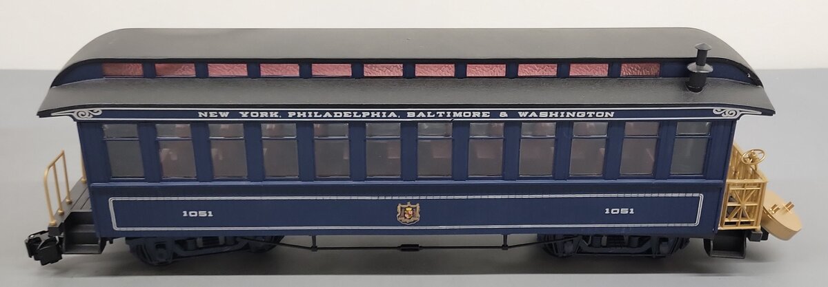 Bachmann 97343 G Baltimore & Ohio Observation Car #1051 EX/Box