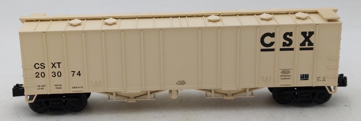 MTH 30-75768 O Gauge CSX Airslide Hopper Car #203074 LN/Box