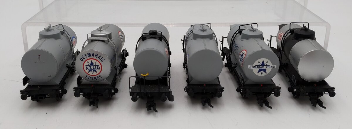 HO Scale Assorted Freight Cars [6] VG