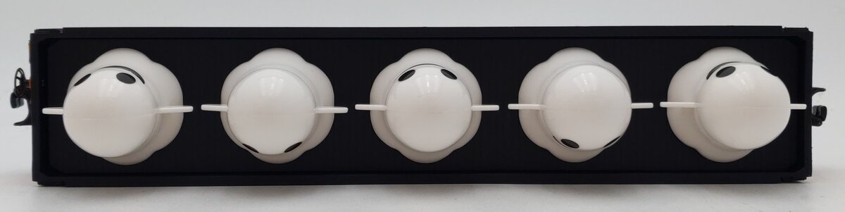MTH 30-72259 O Gauge Halloween Gondola Car w/Flickering Lighted Ghosts #103125 LN/Box