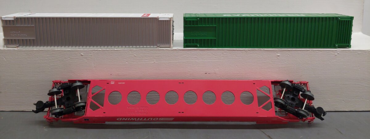 Lionel 6-84867 O Gauge Southwind Husky Stack Car LN/Box
