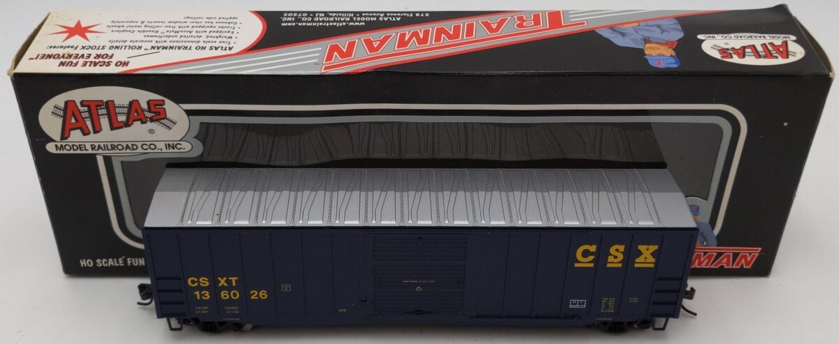 Atlas 921 HO Scale CSX Transportation Boxcar #136026 EX/Box