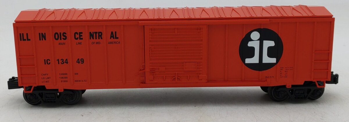 MTH 30-71091 O Illinois Central 50' Modern Boxcar #13449 EX/Box
