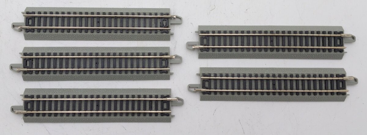 Bachmann N Scale Assorted Nickel-Silver E-Z Track Sections [ 30] EX