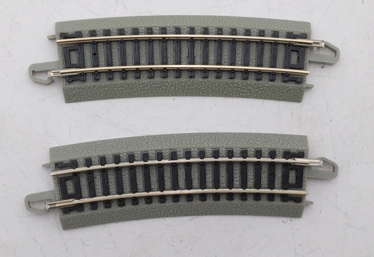 Bachmann N Scale Assorted Nickel-Silver E-Z Track Sections [ 30] EX