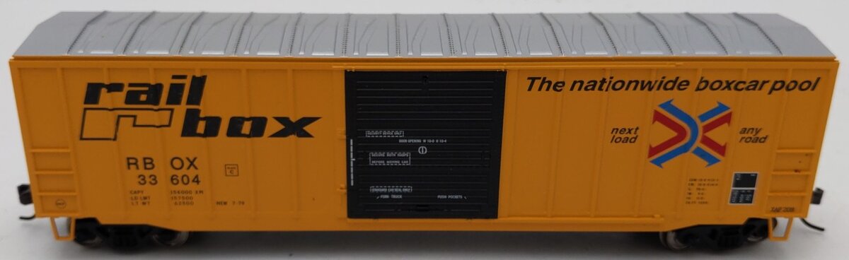 Atlas 923 HO Scale ACF Industries 50'6" Box Car #33604 EX/Box