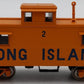 Atlas 11315 HO Scale Long Island Trainman Cupola Caboose #2 EX/Box