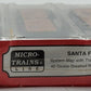 Micro-Trains 04700242 N Santa Fe 40' Dbl-Sheathed Wood Reefer (Set of 3) NIB