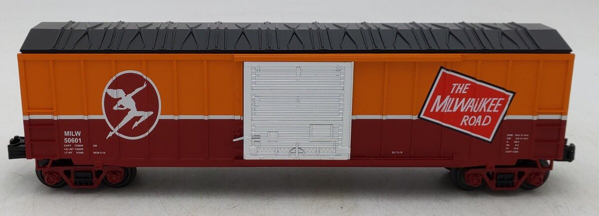 MTH 30-71209 O Gauge Milwaukee Road 50’ Box Car #50601 LN/Box
