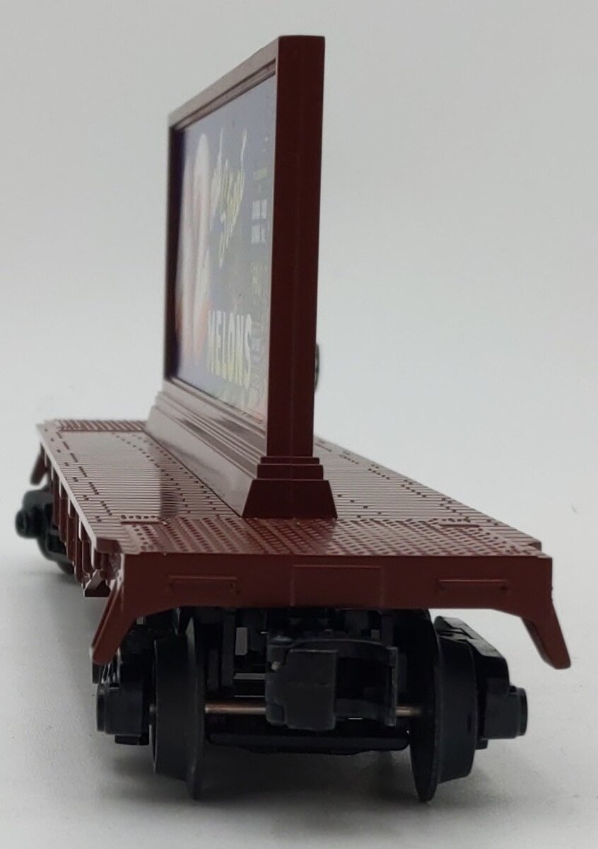 MTH 30-76859 O New York Central 42nd St. Melons Flatcar with Billboard #753016 LN/Box