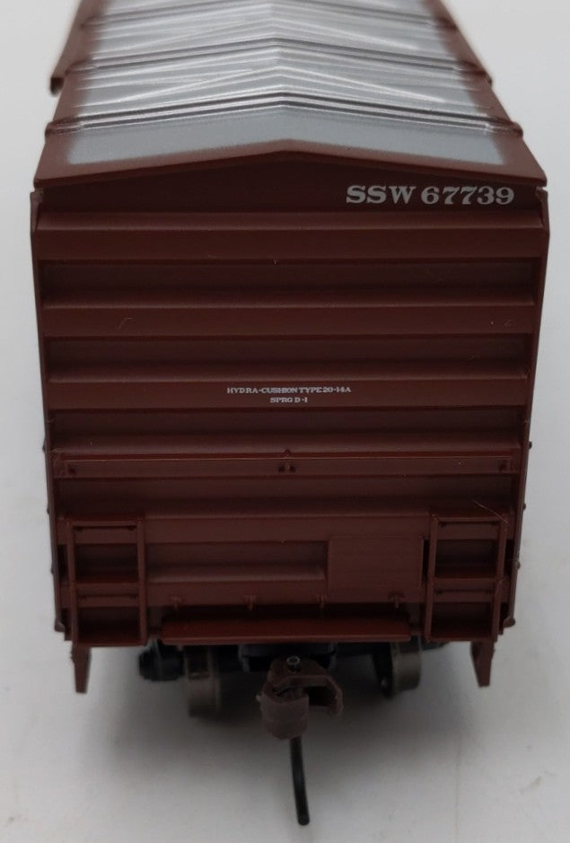 Athearn 92308 HO Southern Pacific Cotton Belt Double Door Boxcar #67739 EX/Box