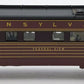 K-Line K4580-8115 O Gauge Pennsylvania "Federal View" Observation Passenger Car EX
