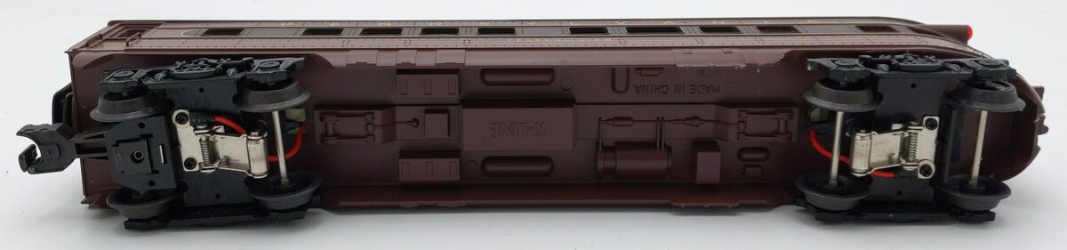 K-Line K4580-8115 O Gauge Pennsylvania "Federal View" Observation Passenger Car EX