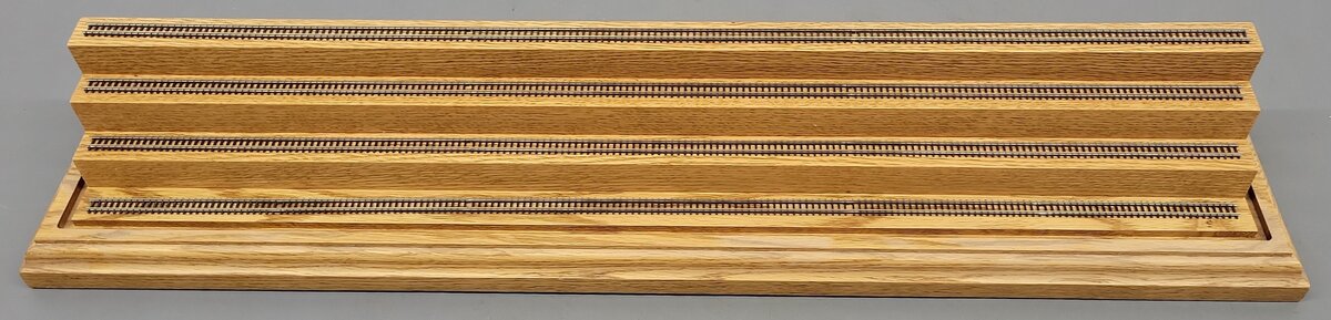 Hobby Specialties by PJ N Scale 4 Tier 28 inch Display Case EX