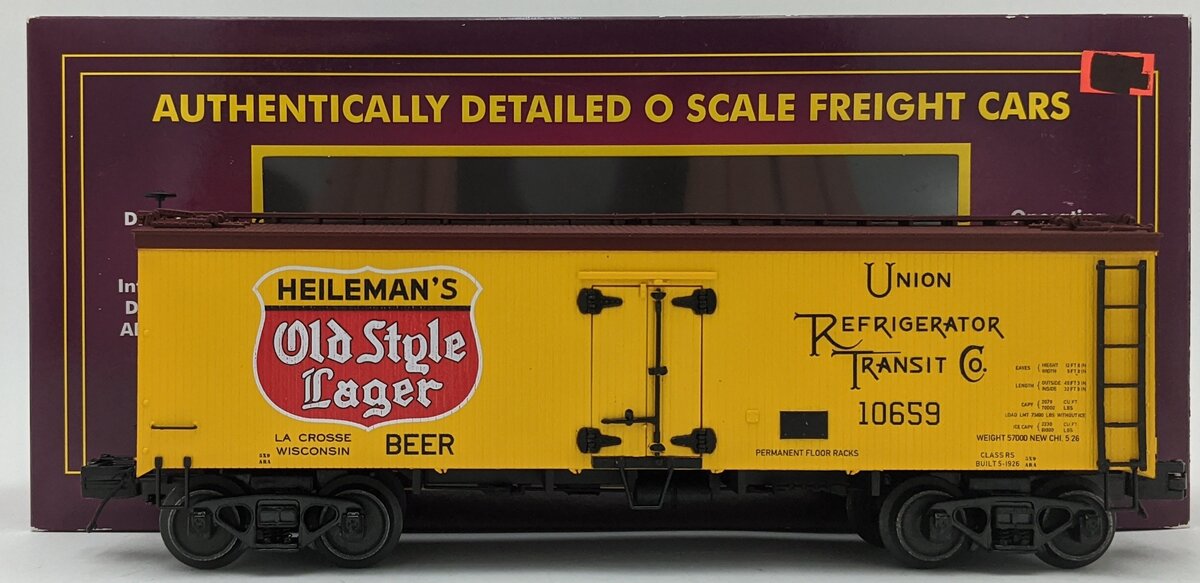 MTH 20-94485 O Old Style Beer 36' Woodside Reefer #10659 LN/Box