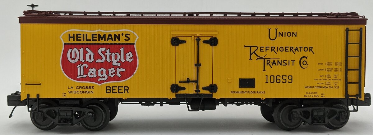 MTH 20-94485 O Old Style Beer 36' Woodside Reefer #10659 LN/Box