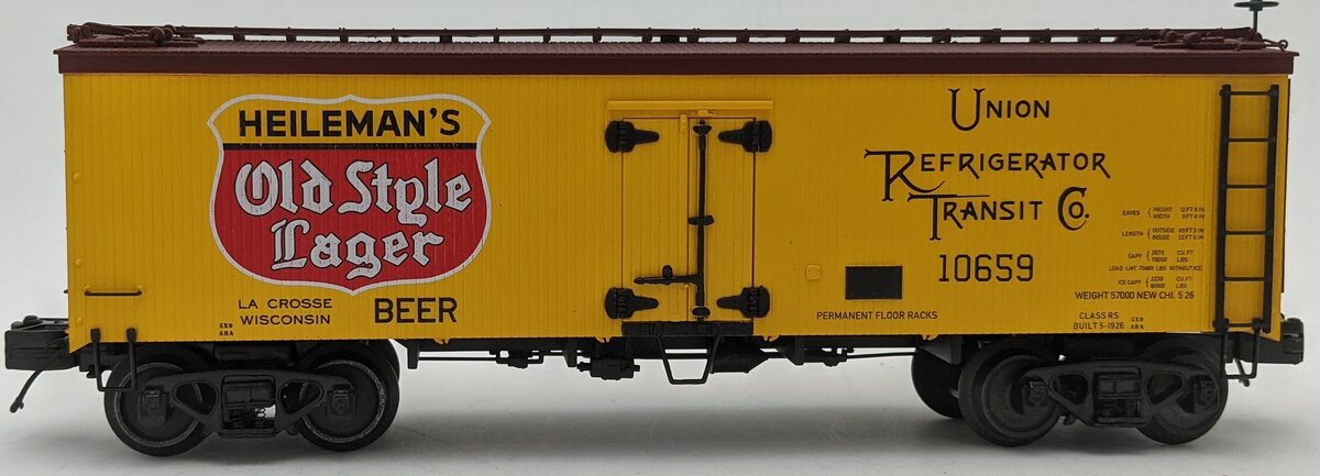 MTH 20-94485 O Old Style Beer 36' Woodside Reefer #10659 LN/Box