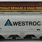 MTH 20-96872 O Gauge Westroc 3-Bay Cylindrical Hopper #47599 LN/Box