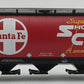 MTH 20-96823 O Gauge Santa Fe 3-Bay Cylindrical Hopper #301427 LN/Box