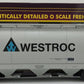 MTH 20-96872 O Gauge Westroc 3-Bay Cylindrical Hopper #47566 LN/Box