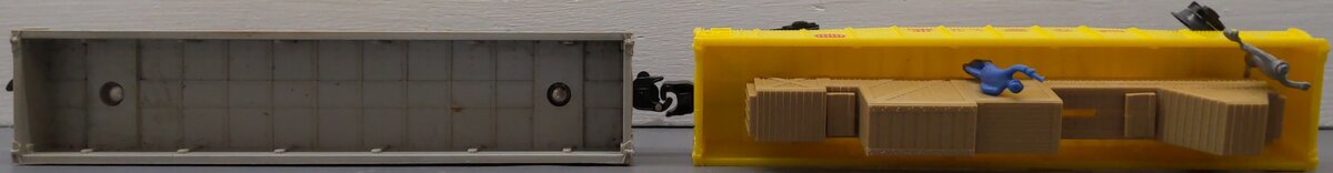 Lionel O Gauge Assorted Gondola Cars: 6-6201, 6-16328 [2] VG/Box