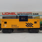Lionel 6-6901 O Gauge Ontario Northland Illuminated EV Caboose EX/Box