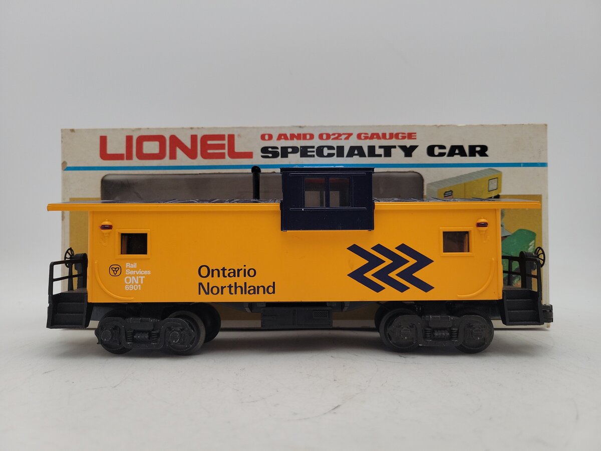 Lionel 6-6901 O Gauge Ontario Northland Illuminated EV Caboose EX/Box