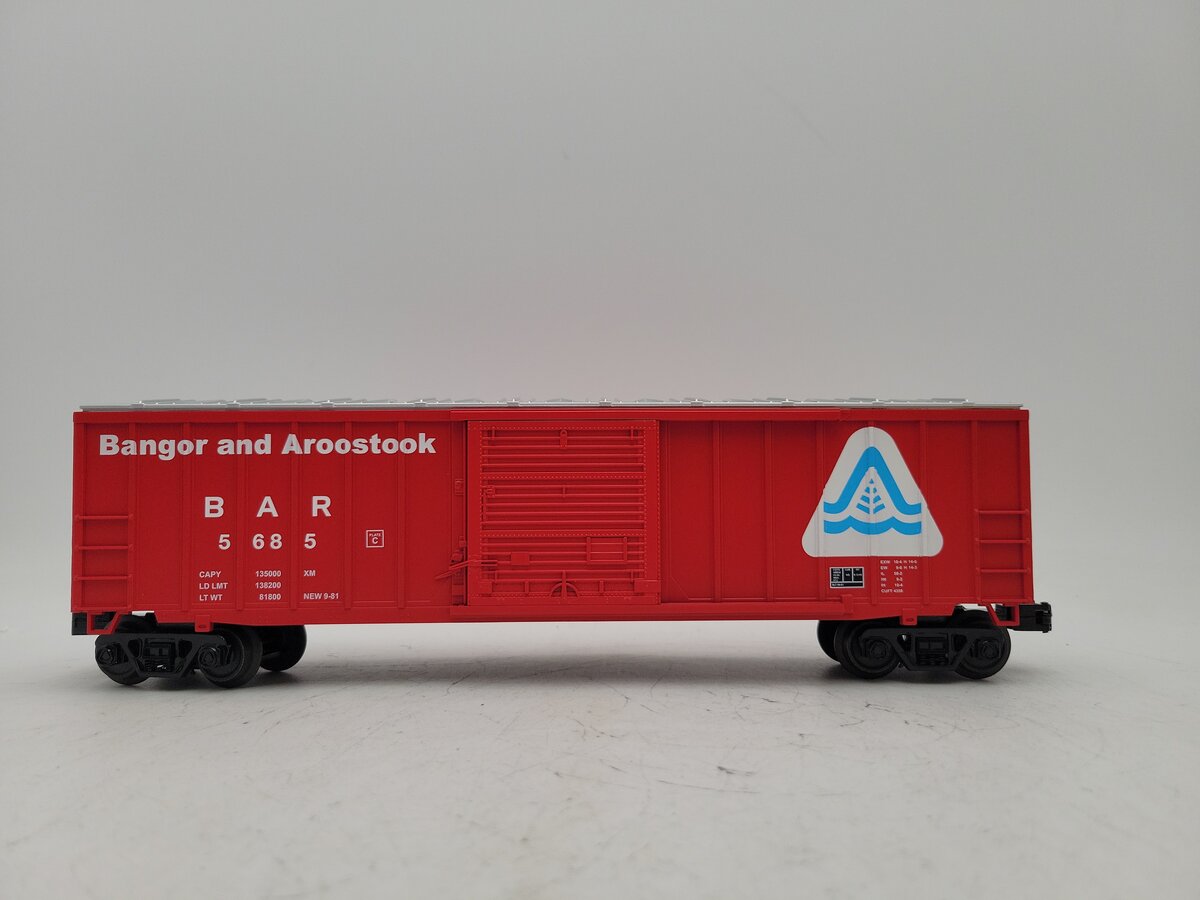 MTH 30-71208 O Bangor & Aroostook RailKing 50’ Modern Box Car LN/Box