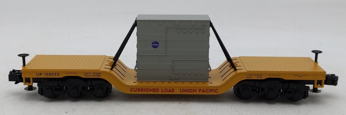 MTH 30-76934 O Union Pacific Dep. Center Flat Car w/Transformer Load #150035 LN/Box