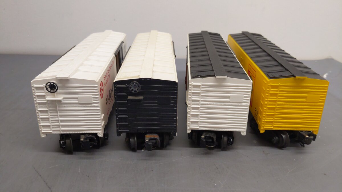 KMT O Gauge Freight Cars: 80342, 747, 84233, Strasburg RR [4] EX