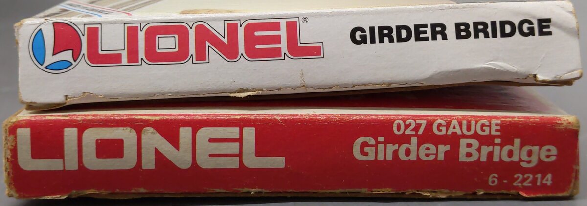 Lionel O Gauge Assorted Bridges: 6-2214, 6-12730 [4] VG/Box