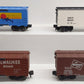 KMT O Freight Cars: 80342, 24501, 21329, 678 [4] EX