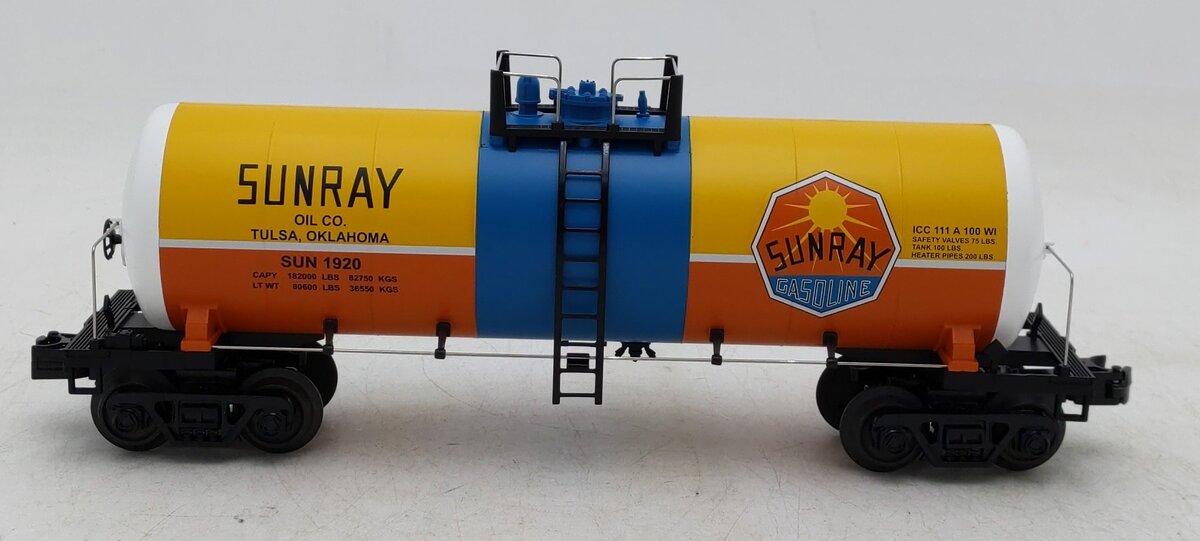 MTH 30-73635 O Gauge Sunray Modern Tank Car #1920 LN/Box